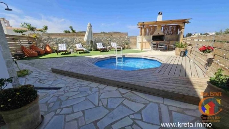 Pitsidia Kreta, Pitsidia, freistehende Steinvilla von 150m² Wohnfläche zu verkaufen. Haus kaufen